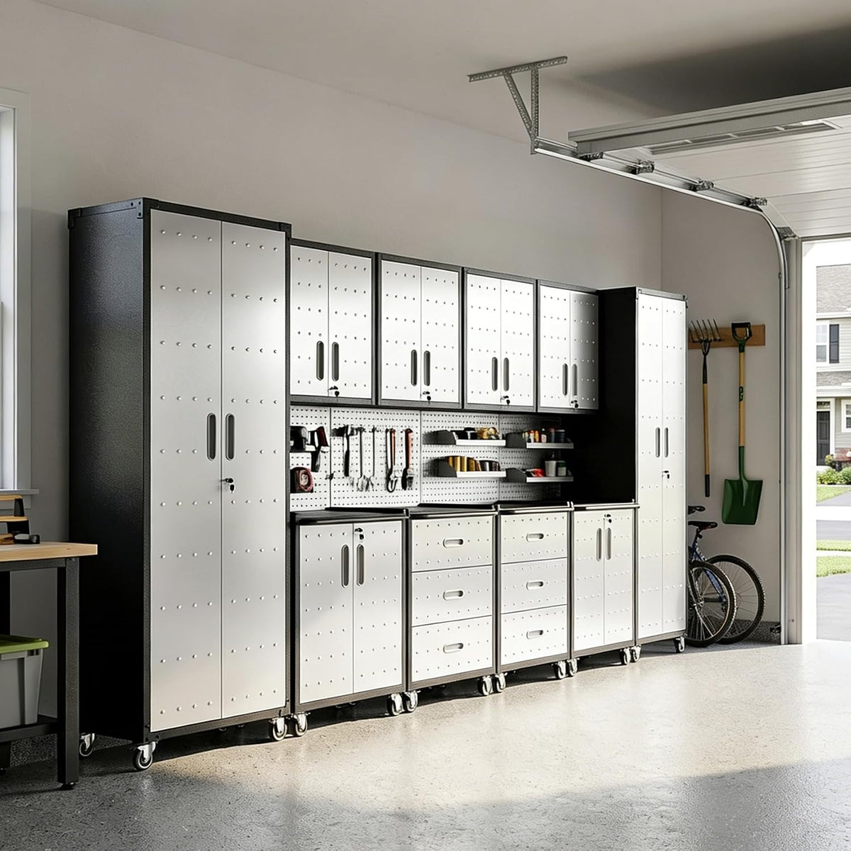 10-Piece Heavy Duty Steel Garage Cabinet System — product view 9