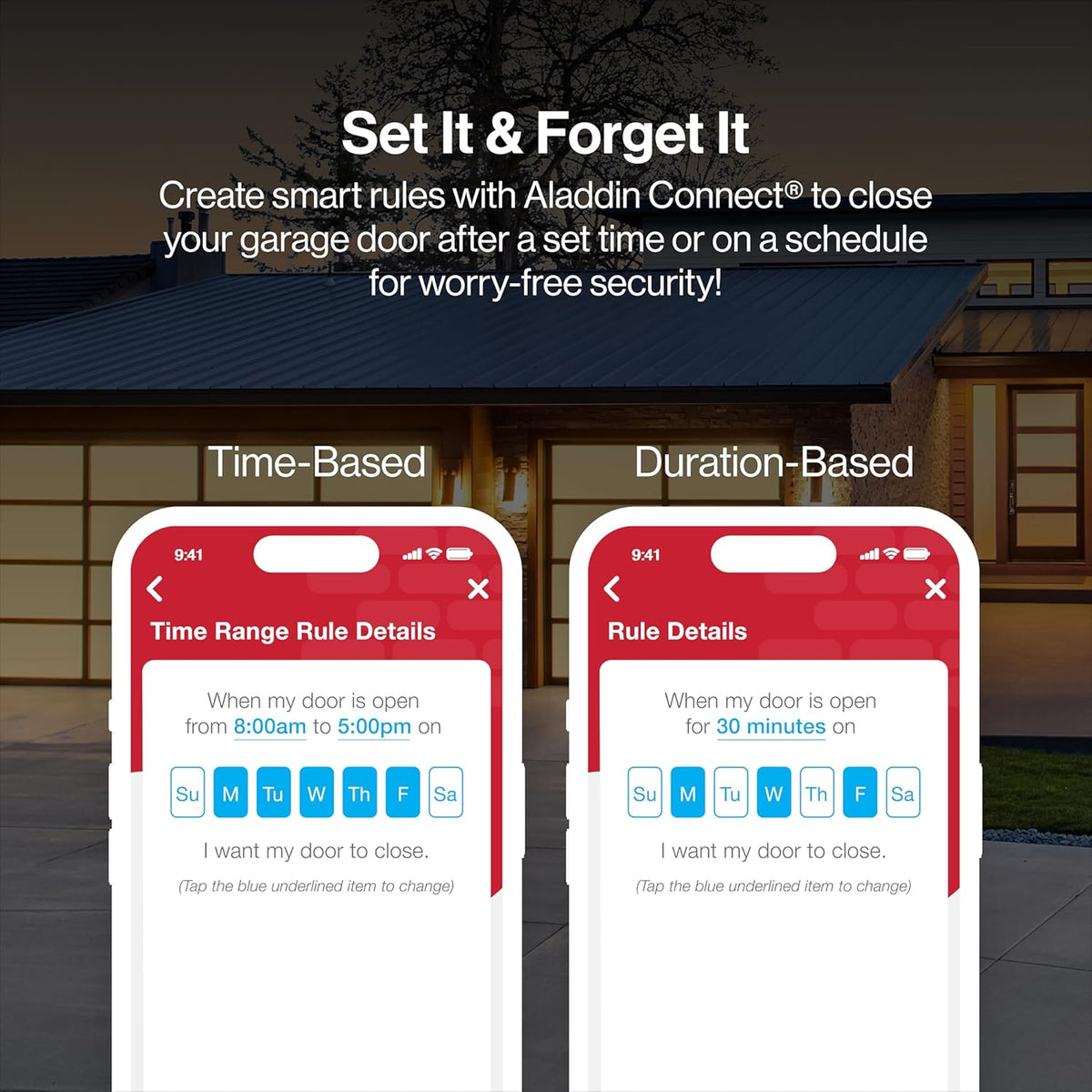 6172H-O Wall Mount Smart Garage Door Opener with Aladdin Connect, Wall Mounted Compact Space Saving Opener — product view 12
