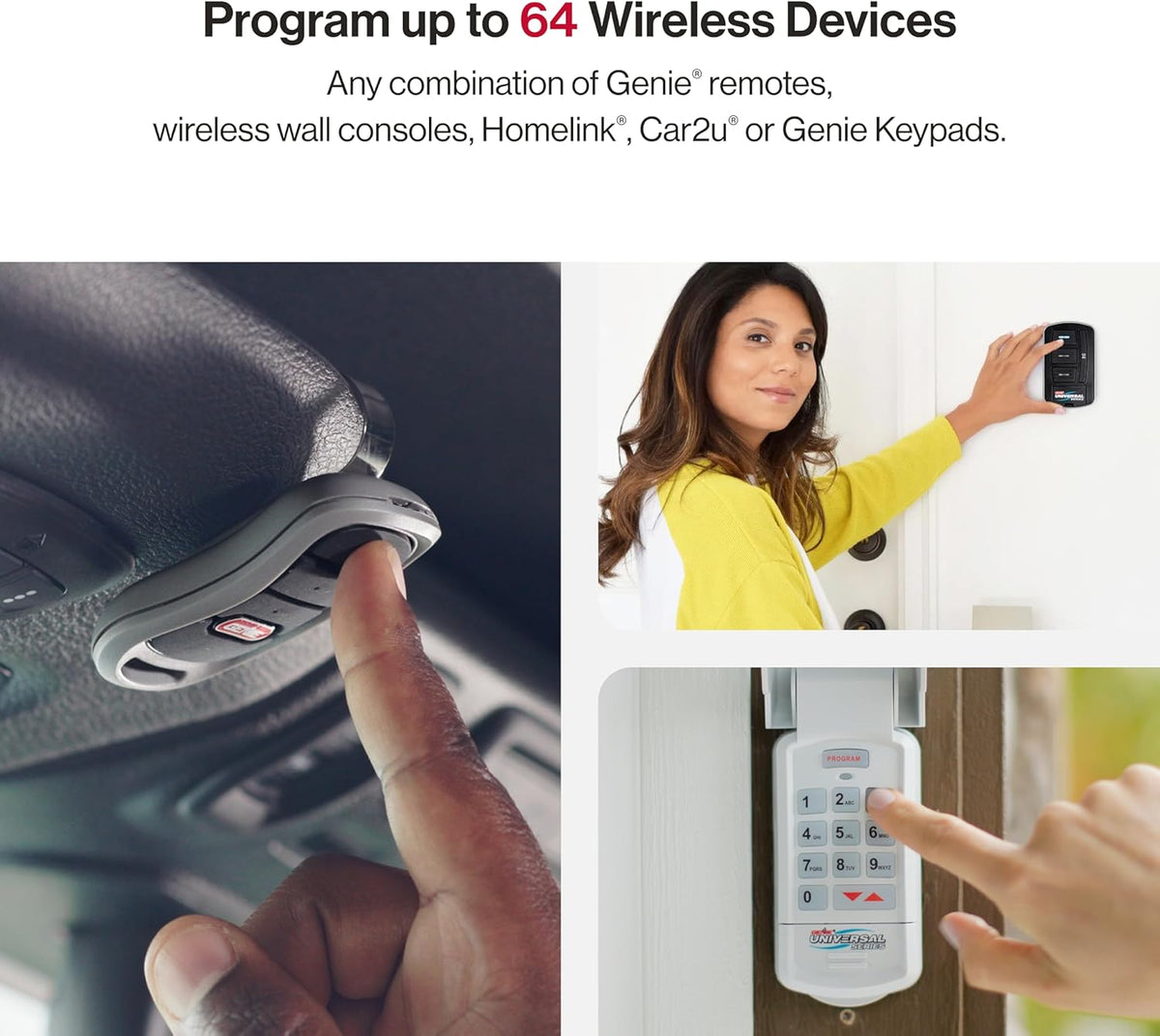 6172H-O Wall Mount Smart Garage Door Opener with Aladdin Connect, Wall Mounted Compact Space Saving Opener — product view 17