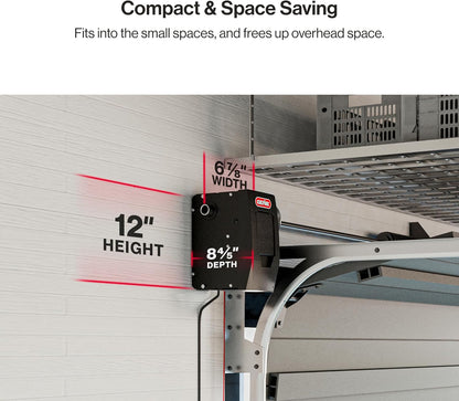 6172H-O Wall Mount Smart Garage Door Opener with Aladdin Connect, Wall Mounted Compact Space Saving Opener — product view 7