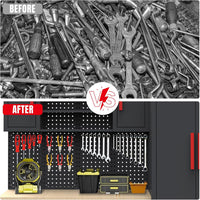 Garage Storage Cabinet System Built for Heavy-Duty Organization, 8-Piece Set, 130 Inches Wide, Steel Construction — product view 12