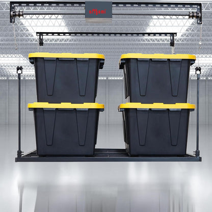 Motorized Garage Ceiling Storage Rack, 52 X 25 Inch, 250-Lb Lift — product view 2
